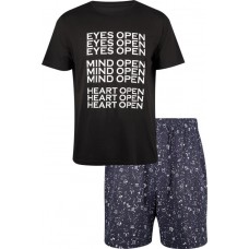 Пижама мужская INWIN р. 46–54 футболка и шорты, разноцветный, Арт. BFT-11 в магазинах Лента