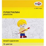 Пластилин ГАММА Юный художник 12 цветов, со стеком Арт. 280045