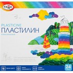 Пластилин ГАММА Классический 24 цвета, со стеком Арт. 281036, 480г