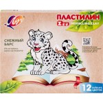Пластилин ЛУЧ Zоо, 12 цветов