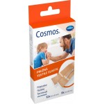 Пластырь COSMOS Textil Elastic эластичный, бежевый, 2 размера, 20шт Пластырь COSMOS Textil Elastic эластичный, бежевый, 2 размера, 20шт