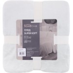 Плед HOMECLUB 200x200см супер-софт, волна Плед HOMECLUB 200x200см супер-софт, волна