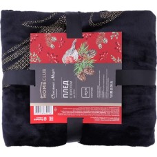 Плед HOMECLUB Christmas Magic 130x150см, с золотом, Арт. ZI-PL1 в магазинах Лента