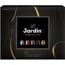 Кофе капсульный JARDIN Набор ассорти молотый жареный, 102г в магазинах Лента