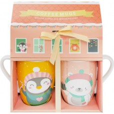 Подарочный набор DUO MUG SET B Кофе, 90г + Маршмеллоу + 2 кружки в магазинах Лента
