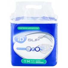 Подгузники для взрослых ID Slip М, 10шт в магазинах Лента