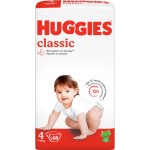 Подгузники детские HUGGIES Classic 4, 7–18кг, 68шт