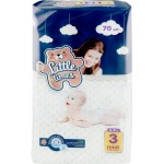 Подгузники детские LITTLE TIMES Midi 4–9кг, 70шт Подгузники детские LITTLE TIMES Midi 4–9кг, 70шт