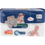 Подгузники-трусики детские LITTLE TIMES Maxi 9–14кг, 48шт