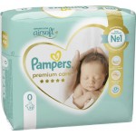 Подгузники детские PAMPERS Premium Care Newborn 0–3кг, 22шт