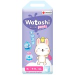 Подгузники-трусики детские WATASHI 4/L 9–14кг, 42шт