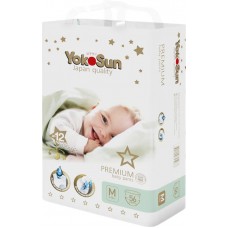 Подгузники-трусики YOKOSUN Premium M 6–10кг, 56шт в магазинах Лента