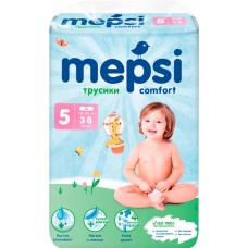 Трусики-подгузники детские MEPSI XL 12–22кг, 38шт в магазинах Лента