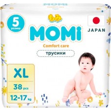 Подгузники-трусики детские MOMI COMFORT CARE XL 12–17кг, 38шт в магазинах Лента