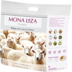 Подушка МОНА ЛИЗА Овечья шерсть 50х70см, чехол тик, Арт. 539716 Подушка МОНА ЛИЗА Овечья шерсть 50х70см, чехол тик, Арт. 539716