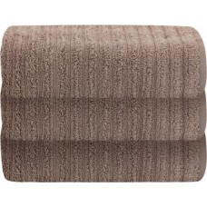 Полотенце HOMECLUB Zero Twist 70x120см, серо-коричневое, волна, Арт. 17-1212 в магазинах Лента