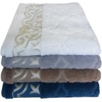 Полотенце CLEANELLY Азулежу 70x120см, голубое, хлопок, Арт. ПЦ-1801-3318