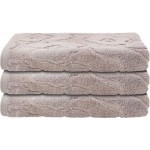Полотенце CLEANELLY Азулежу 50x80см, бежевое, хлопок, стрижка, Арт. ПЦС-3601-3834