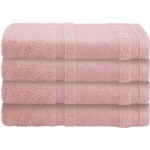 Полотенце махровое COTTONIKA Аврора 30х50см, розовое жаккардовое, хлопок Полотенце махровое COTTONIKA Аврора 30х50см, розовое жаккардовое, хлопок
