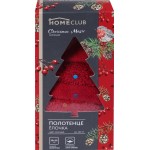 Полотенце HOMECLUB Christmas Magic Елочка 30x30см, хлопок, Арт. QSI-t4