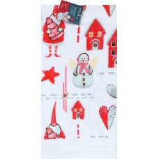 Полотенце HOMECLUB NY 2024 40x60см, с принтом, хлопок, Арт. ST-t2 в магазинах Лента