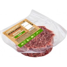 Бургер из мраморной говядины МИРАТОРГ Родео Black Angus, 360г в магазинах Лента