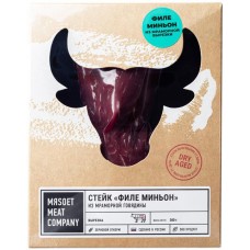 Стейк из мраморной говядины МЯСОЕТ Филе Миньон, 300г в магазинах Лента