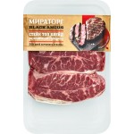 Стейк из мраморной говядины МИРАТОРГ Black Angus Топ блейд, категория А, 460г