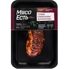 Стейк МЯСО ЕСТЬ! Стриплойн в маринаде, 200г в магазинах Лента