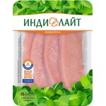 Шницель из филе грудки индейки натуральный ИНДИЛАЙТ, 400г
