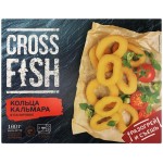 Кальмар замороженный POLAR Cross Fish, кольца в панировке, 160г