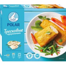 Треугольники рыбные замороженные POLAR в панировке, 300г в магазинах Лента