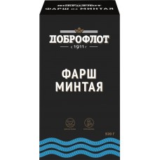 Фарш рыбный замороженный ДОБРОФЛОТ из минтая, 520г в магазинах Лента