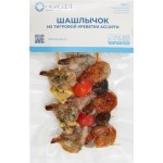 Шашлычок из тигровой креветки замороженный ОДИССЕЯ ассорти, 160г Шашлычок из тигровой креветки замороженный ОДИССЕЯ ассорти, 160г