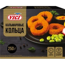 Кальмаровые кольца VICI Приорити, в хрустящих сухарях, 250г в магазинах Лента