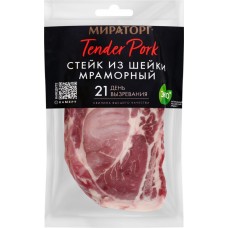 Стейк из свиной шейки МИРАТОРГ Мраморный Tender Pork, 280г в магазинах Лента