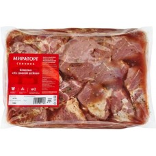 Шашлык из свиной шеи МИРАТОРГ, весовой в магазинах Лента