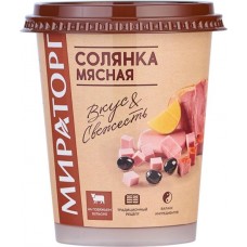 Суп МИРАТОРГ Солянка мясная, 360г в магазинах Лента