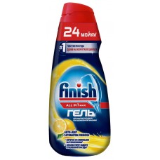 Гель для посудомоечной машины FINISH Антижир с ароматом лимона, 600мл в магазинах Лента