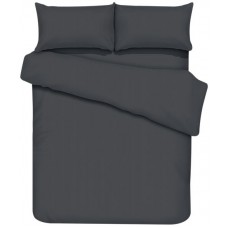 Набор наволочек HOMECLUB 50x70см, черный, страйп-сатин, 2шт в магазинах Лента