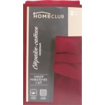 Набор наволочек HOMECLUB 70x70см, бордовый, страйп-сатин, 2шт Набор наволочек HOMECLUB 70x70см, бордовый, страйп-сатин, 2шт