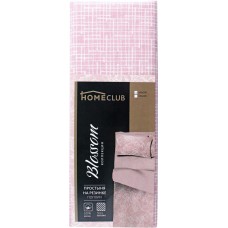 Простыня на резинке HOMECLUB Blossom New 160х200см, поплин в магазинах Лента