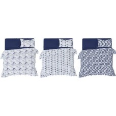 Пододеяльник 1,5-спальный HOMECLUB синий, бязь, хлопок в магазинах Лента