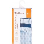 Набор наволочек HOMECLUB 70х70см, синий, бязь, хлопок, 2шт Набор наволочек HOMECLUB 70х70см, синий, бязь, хлопок, 2шт