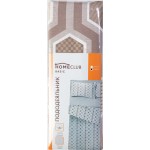 Пододеяльник 2-спальный HOMECLUB цвет кофейный, бязь Пододеяльник 2-спальный HOMECLUB цвет кофейный, бязь