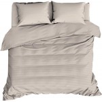 Простыня HOMECLUB 220x240см, бежевая, страйп-сатин Простыня HOMECLUB 220x240см, бежевая, страйп-сатин