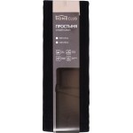 Простыня HOMECLUB 220x240см, черная, страйп-сатин Простыня HOMECLUB 220x240см, черная, страйп-сатин