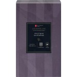 Простыня на резинке PLATINUM CHOICE 180х200см, серая, страйп-сатин, Арт. PC18-GR