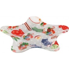 Тарелка Звезда, 19х19см, стекло, в ассортименте Арт. A8 в магазинах Лента