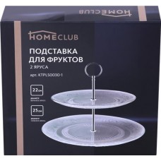 Подставка для фруктов HOMECLUB 29см, стекло Арт. KTPLS0030 в магазинах Лента
